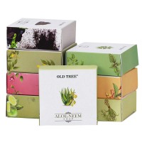 Old Tree Herbal Soap Pack Of 8 (Assorted),100g each