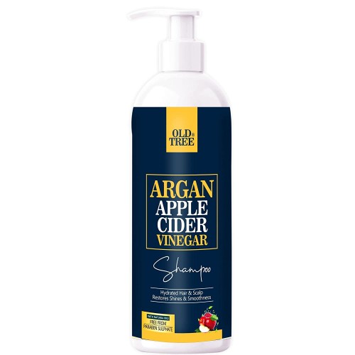 Old Tree Apple Cider Vinegar Hair Shampoo for Shine & Smoothness 500ml