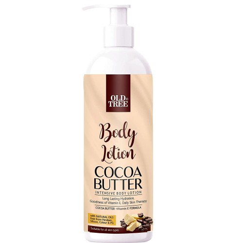 Old Tree Cocoa Butter Body Lotion with Vitamin E 500 ml