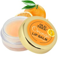 Old Tree Orange Lip Balm for dry and chapped lips 8gm.