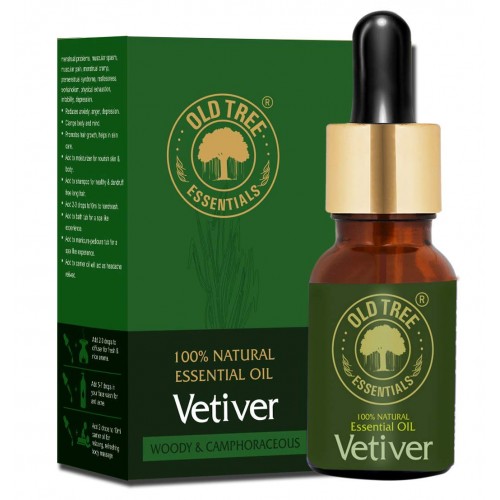 Old Tree Vetiver Essential Oil, 15 ml