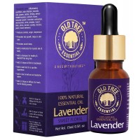 Old Tree Lavender Essential Oil for Skin, Hair and Dandruff Care, 15ml