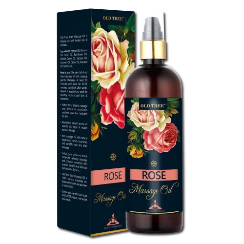 Old Tree Rose Aromatic and Body Massage Oil , 250Ml